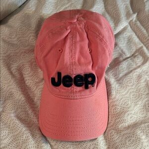 Jeep Pink Cap with Black Logo